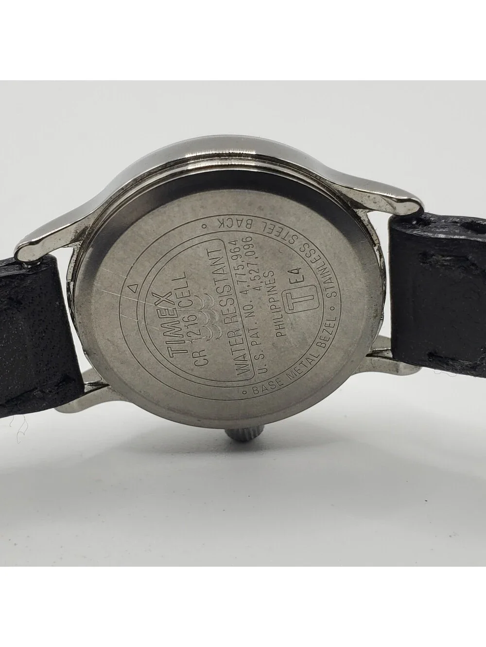 Timex Indiglo Womens Watch 23mm White Dial Silver Tone New Battery